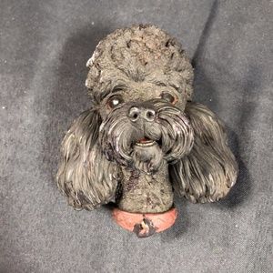 Vintage Bosson's Chalkware Poodle
